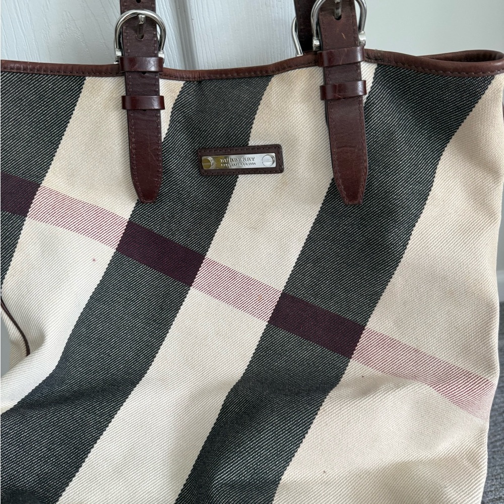 Authentic Burberry tote
